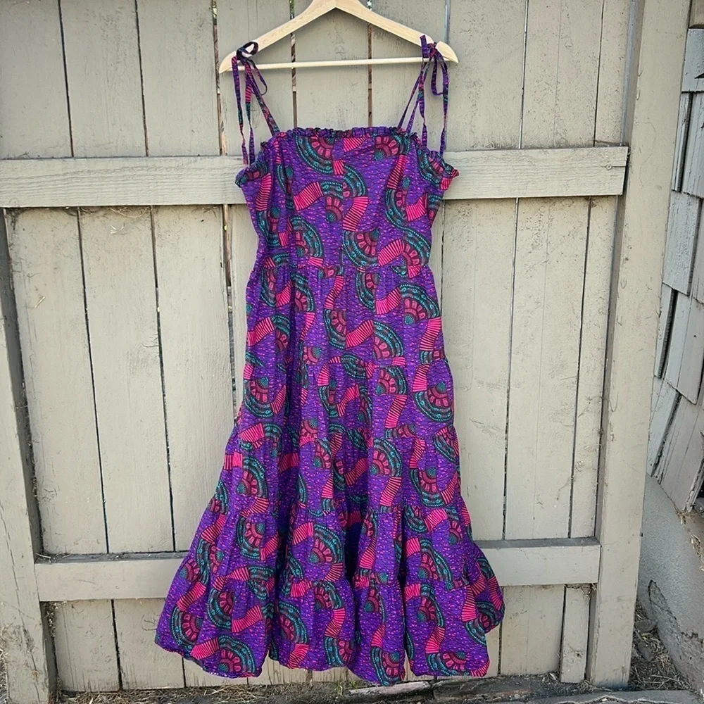 Ulla Johnson Ellyn Dress A Line Bohemian Floral Holiday Party Dress Wedding 12 - Picture 3 of 16